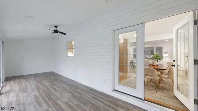 a view of livingroom with furniture and wooden floor