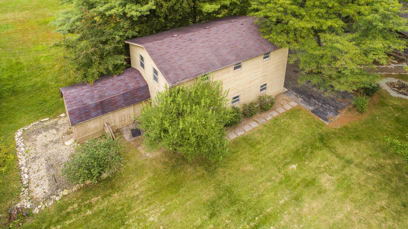 7463 Dublin Road Dublin, OH 43017 - Photo 57 of 64 DRONE OF BARN/ GARAGE