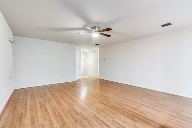 wooden floor in an empty room