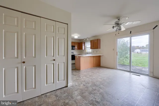 wooden floor in an empty room