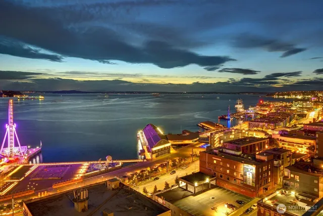 a front view of a building with glass windows