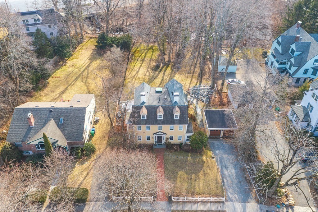 288 Mill Street Newton, MA 02460 - Photo 3 of 35 a view of a house with a yard