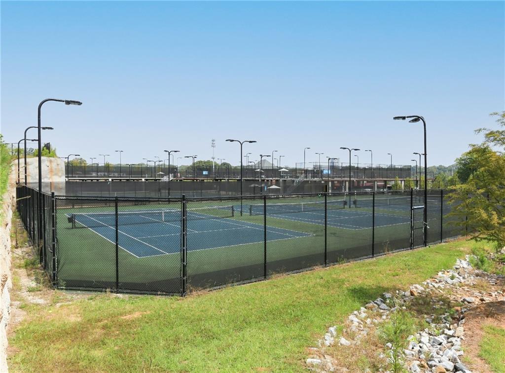 8 Collier Road Northwest, Unit A1 Atlanta, GA 30309 - Photo 31 of 31 a view of a backyard