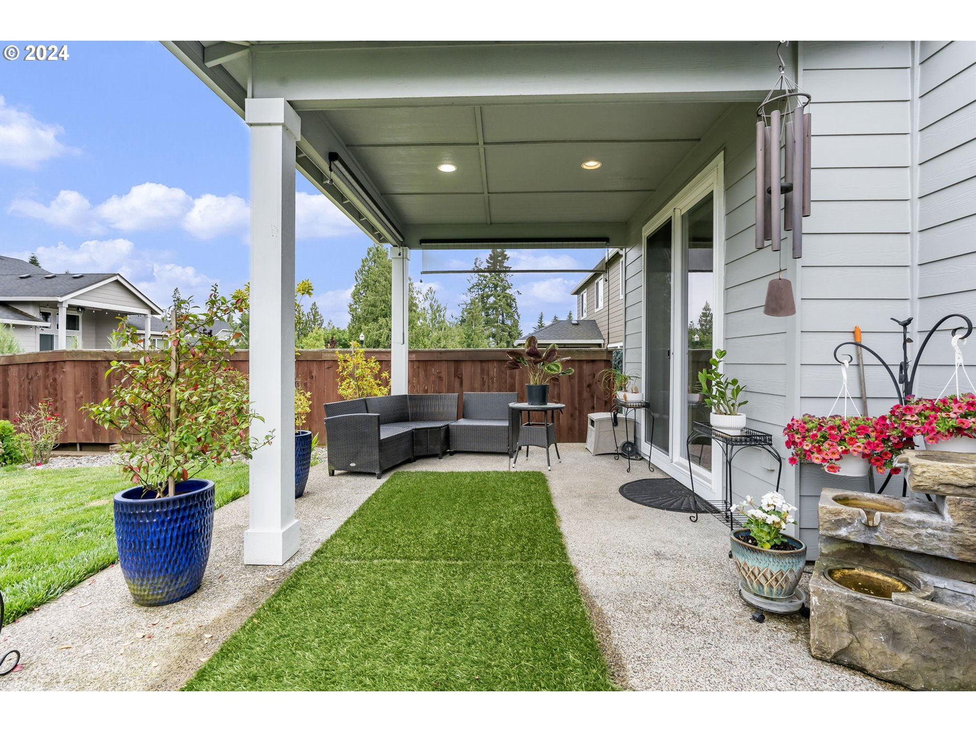 1838 South 46th Place Ridgefield, WA 98642 - Photo 38 of 47 a view of a porch with furniture