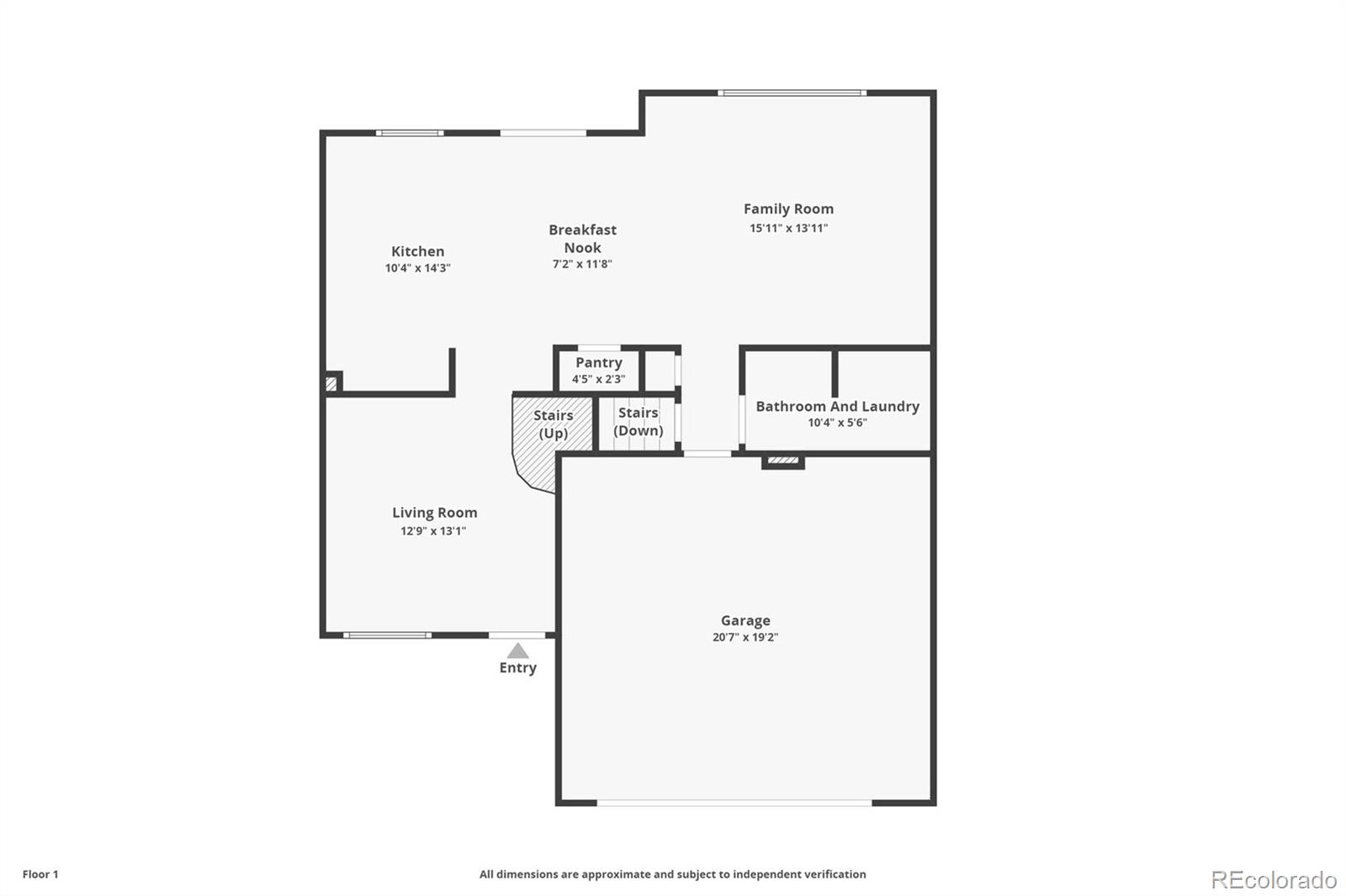 1191 Riddlewood Lane Highlands Ranch, CO 80129 - Photo 30 of 33 a picture of floor plan