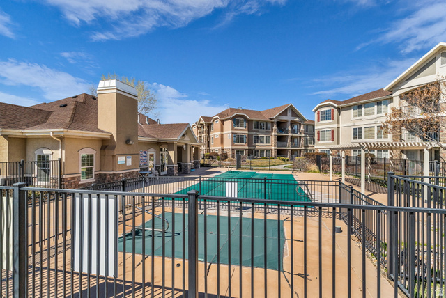 1136 West Spencer Road, Unit Y203 Pleasant Grove, UT 84062 - Photo 25 of 26 Community pool featuring a patio area and a pergola