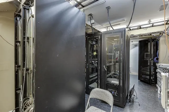 a view of a livingroom with a glass door