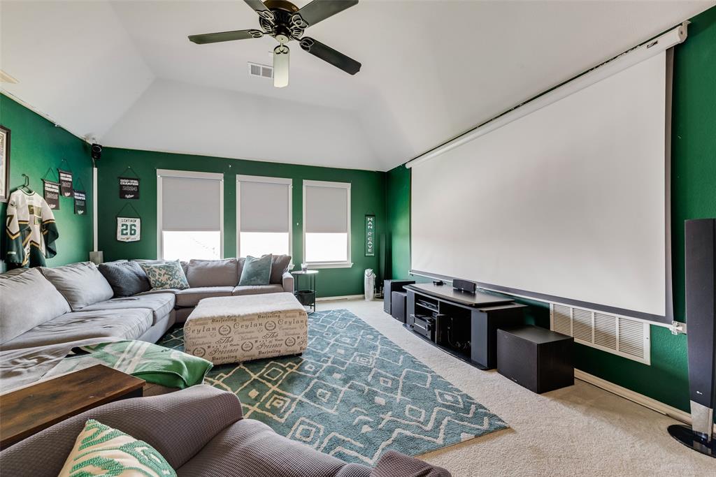 508 Elmgrove Trail Forney, TX 75126 - Photo 25 of 32 a living room with furniture and a window