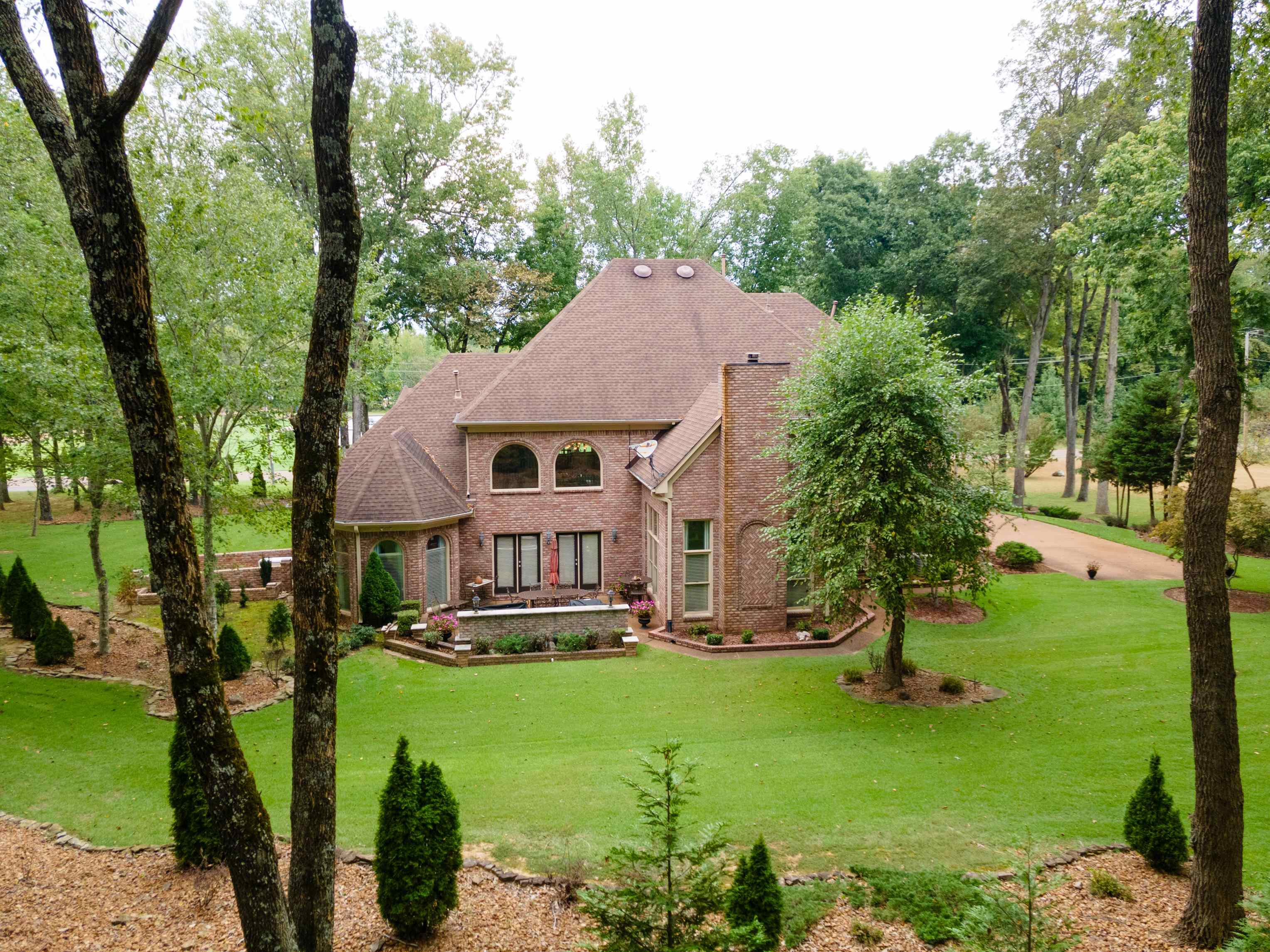11241 Latting Road Eads, TN 38028 - Photo 3 of 31 View of front of house featuring a front yard