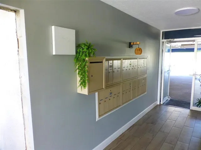 a view of an entrance to house