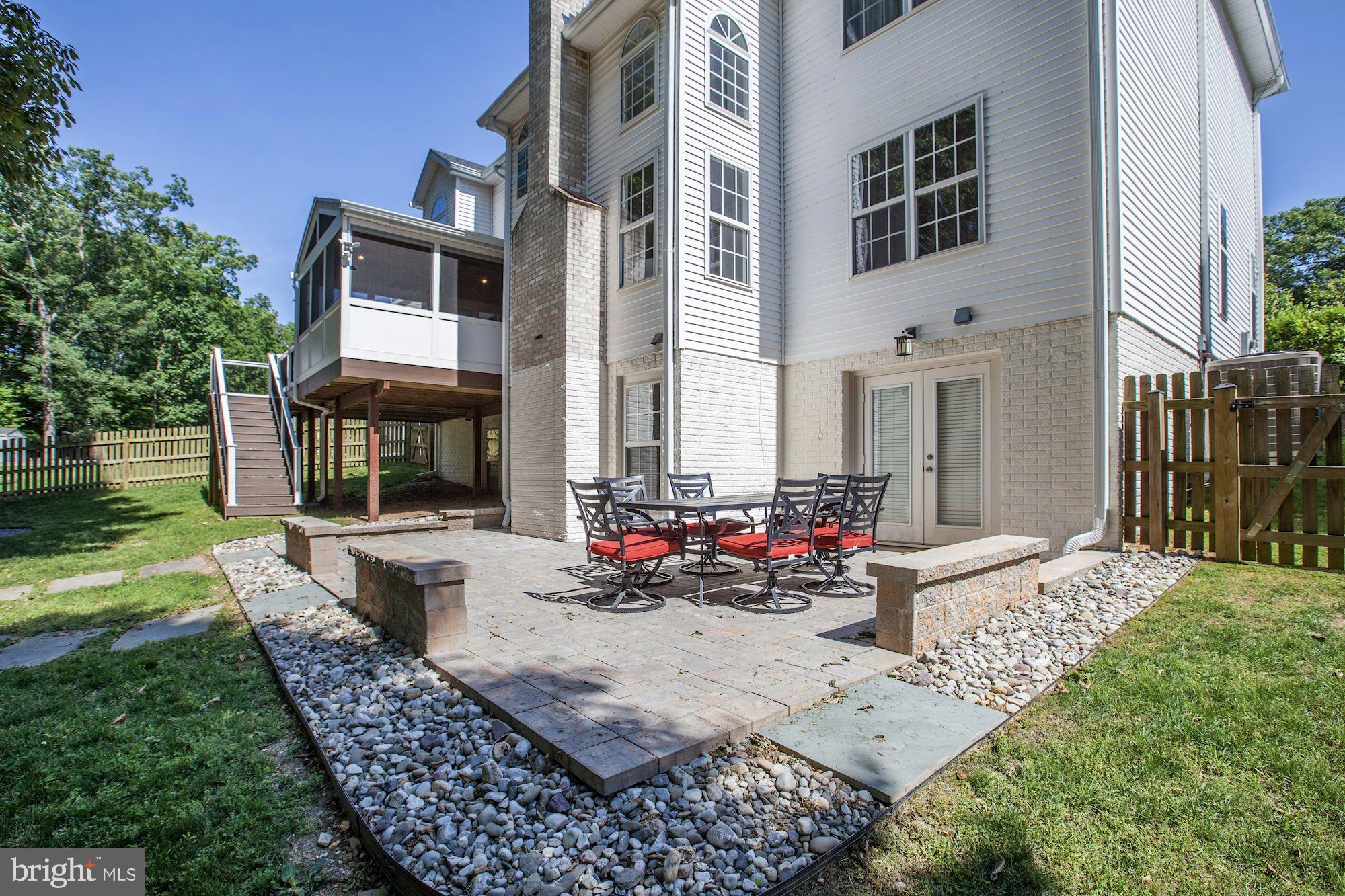 6422 Spring Forest Road Frederick, MD 21701 - Photo 33 of 37 Rear Paver Patio