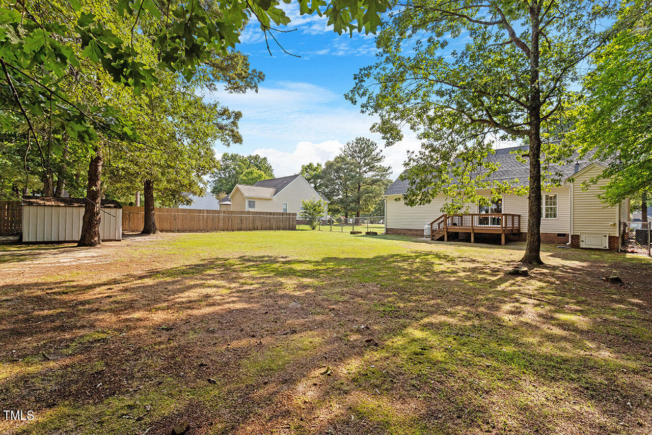2001 Eagle View Drive Wendell, NC 27591 - Photo 30 of 33 a view of a yard with a house