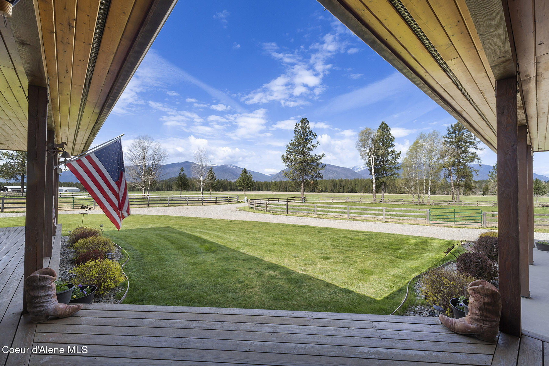 135 Honeysuckle Road Bonners Ferry, ID 83805 - Photo 19 of 28 The View From the Front Porch