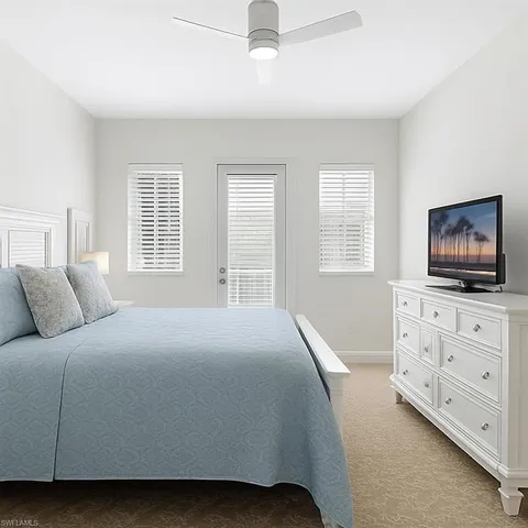 swimming view from window