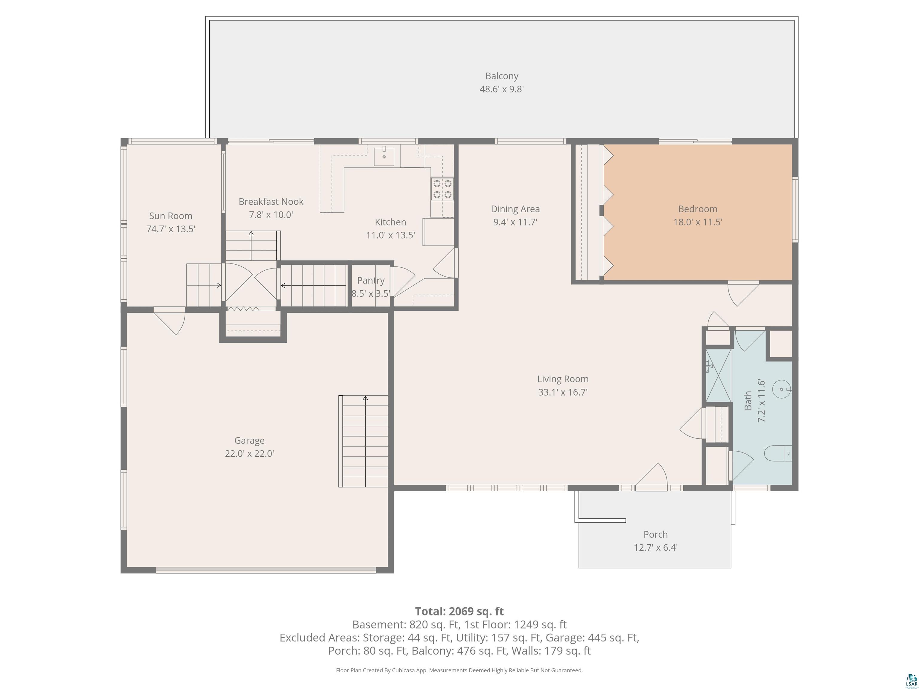 3975 Long Lake Shores Road Eveleth, MN 55734 - Photo 83 of 84 View of floor plan / room layout