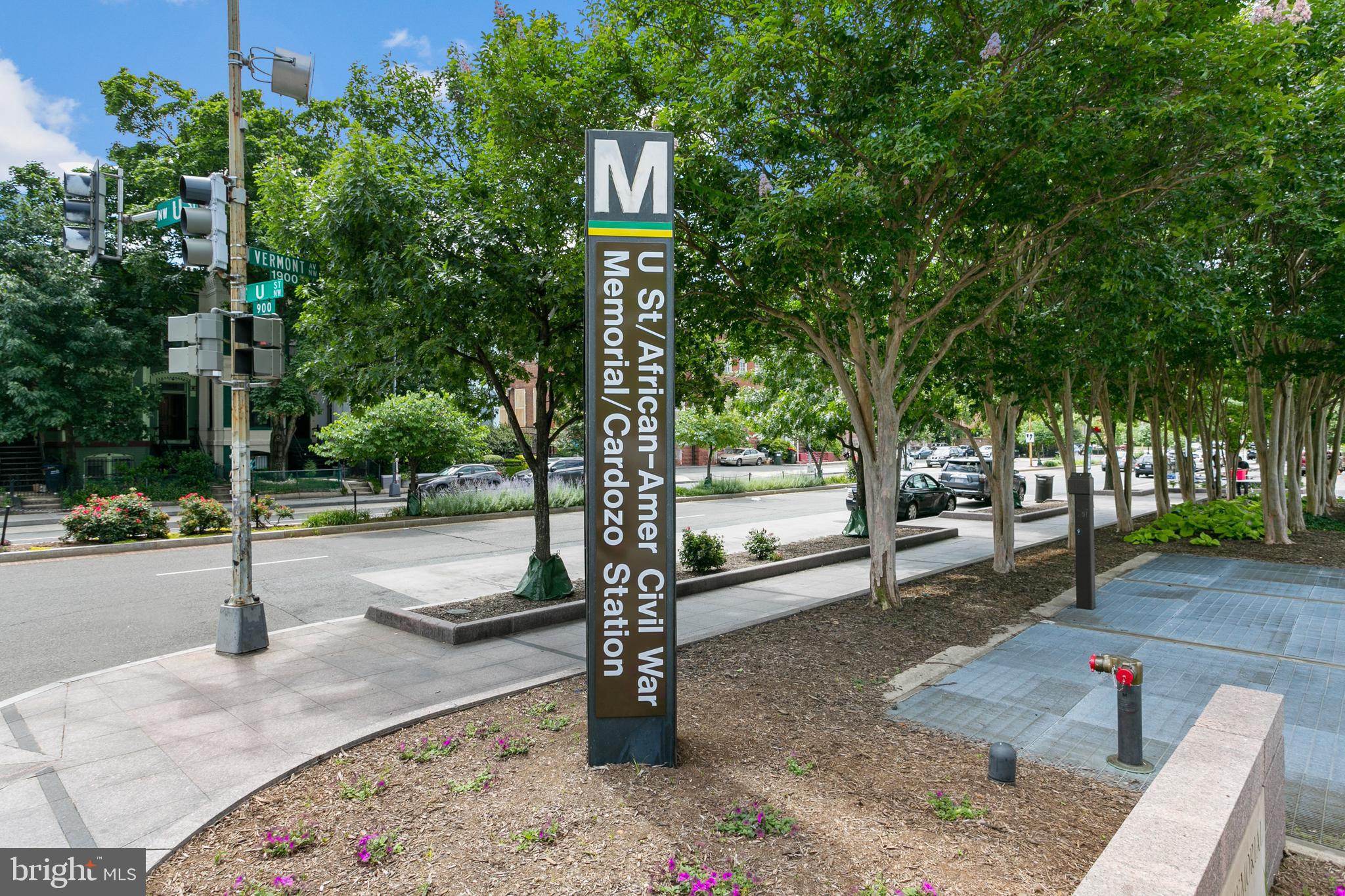 2030 8th Street Northwest, Unit 209 Washington, DC 20001 - Photo 26 of 29 U Street Metro Stop