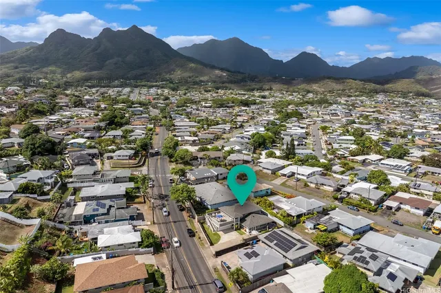 view of city and mountain