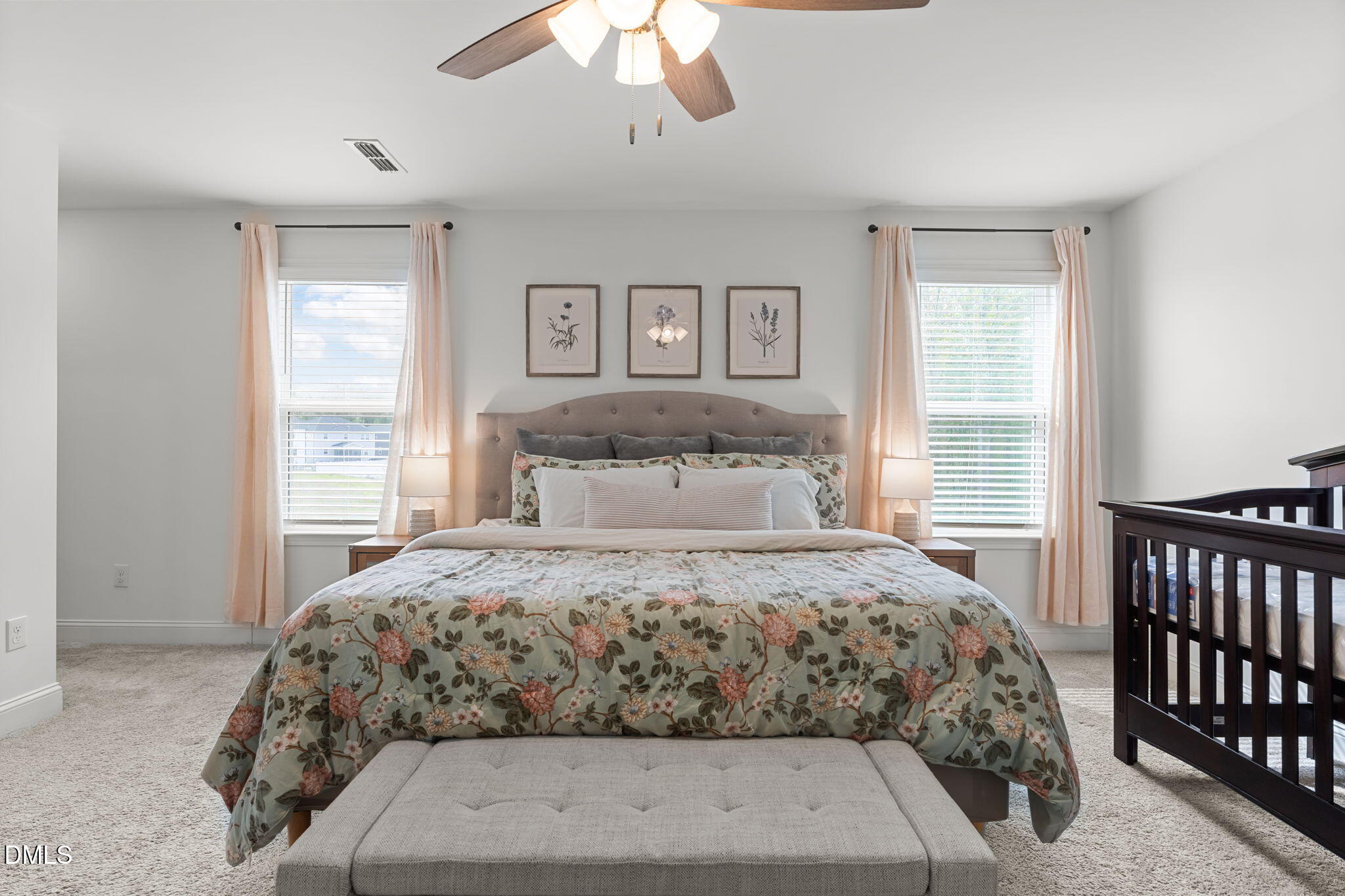 145 Shadowdale Lane Rolesville, NC 27571 - Photo 20 of 43 a bedroom with a large bed and a window