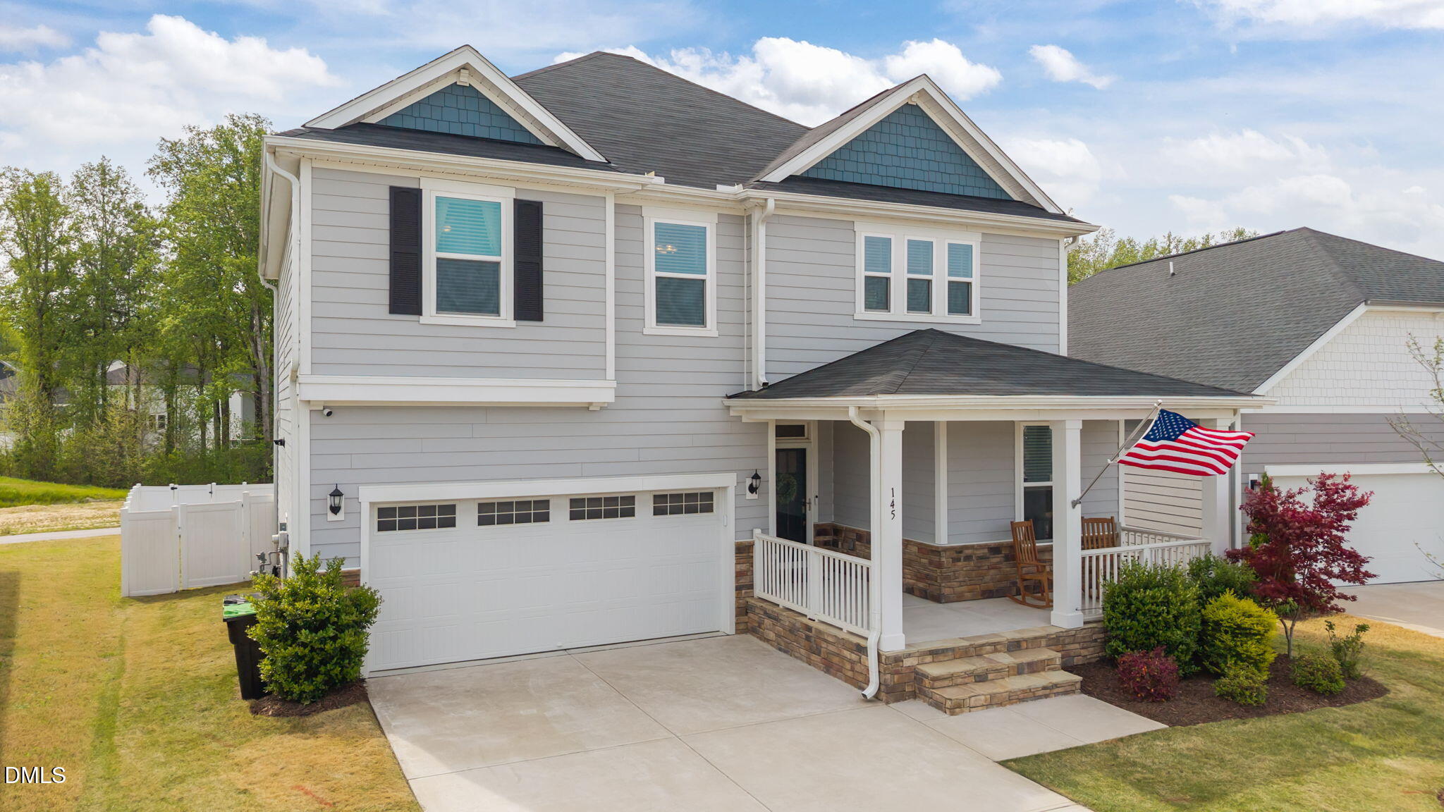 145 Shadowdale Lane Rolesville, NC 27571 - Photo 35 of 43 a view of a house with a yard