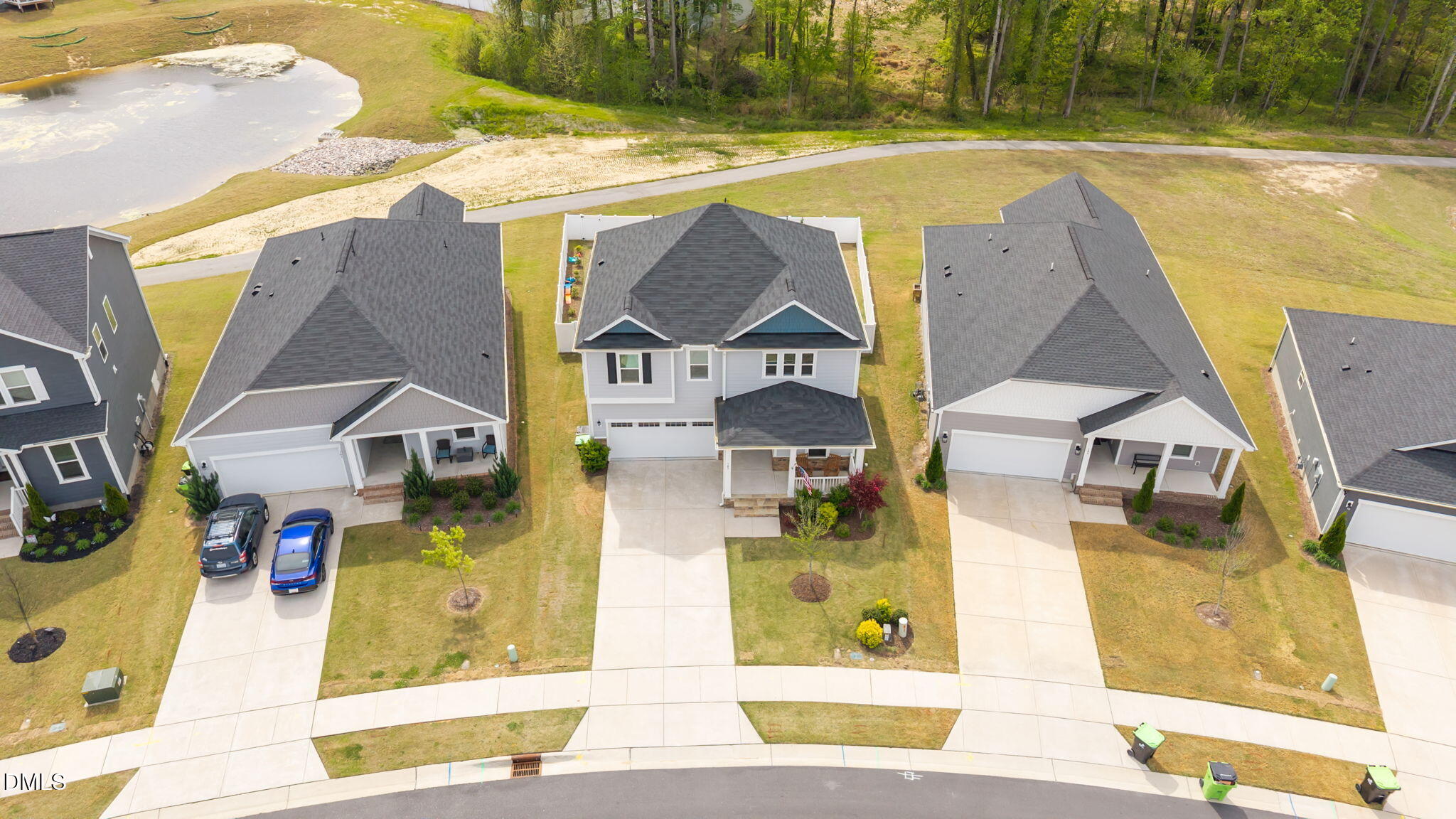 145 Shadowdale Lane Rolesville, NC 27571 - Photo 39 of 43 a view of multiple houses with a swimming pool