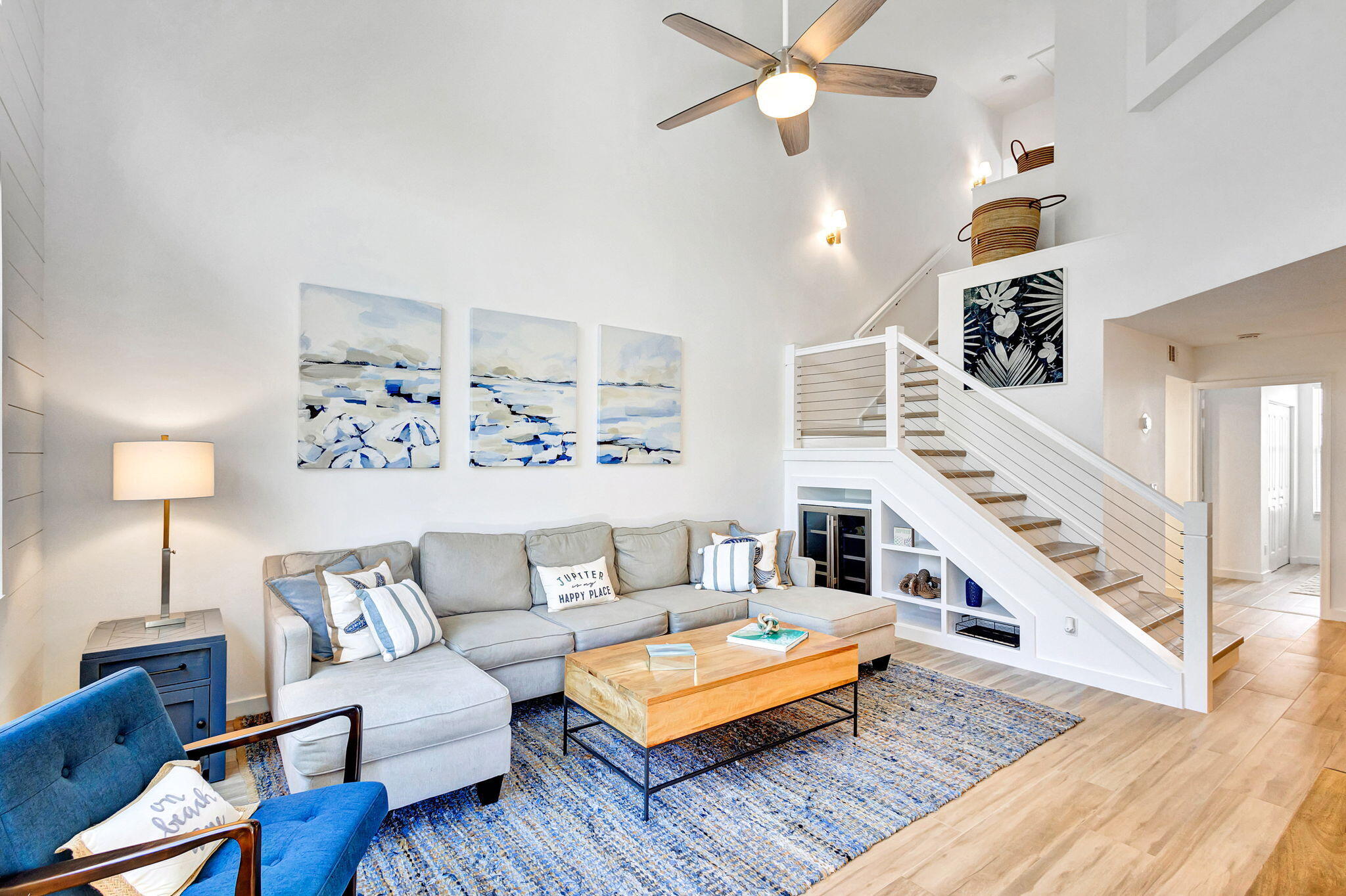 105 Mainsail Circle Jupiter, FL 33477 - Photo 16 of 85 a living room with furniture and a lamp