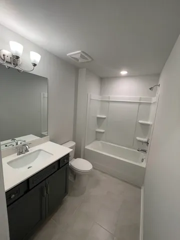 a view of a garden with basketball court