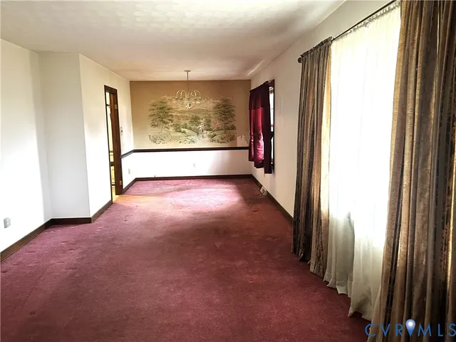 a view of gallery with window