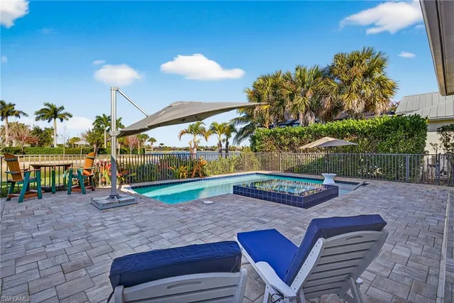 a view of outdoor space with seating