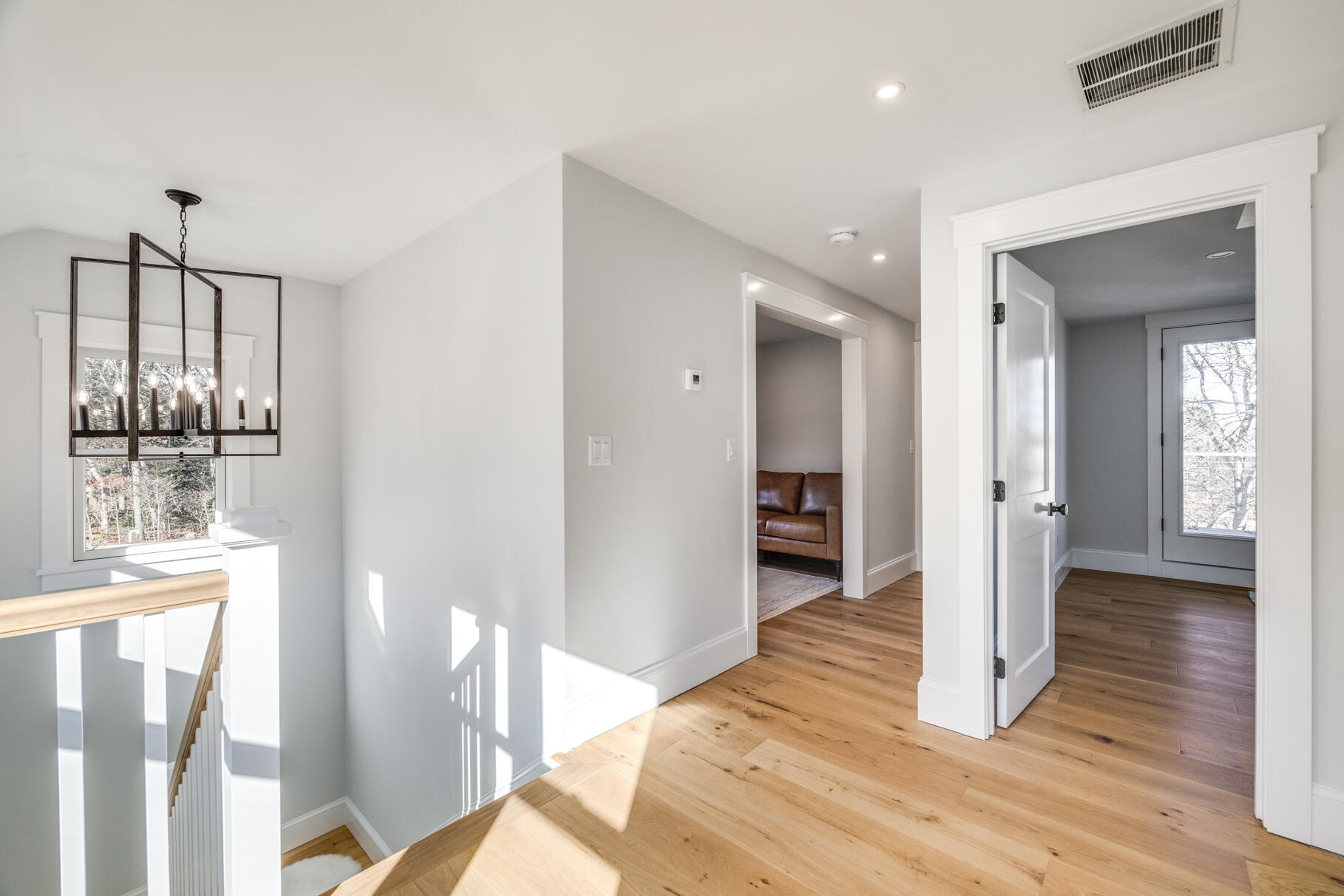 38 Summersea Road Mashpee, MA 02649 - Photo 28 of 64 a view of a hallway with wooden floor and staircase