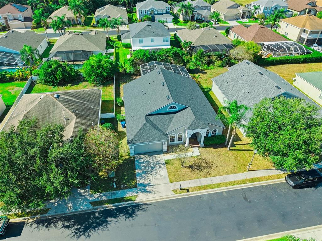 2807 Manning Drive Trinity, FL 34655 - Photo 40 of 48 an aerial view of a house with a swimming pool