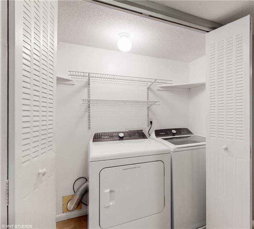 1177 Church Street, Unit C Decatur, GA 30030 - Photo 23 of 27 a utility room with dryer and washer