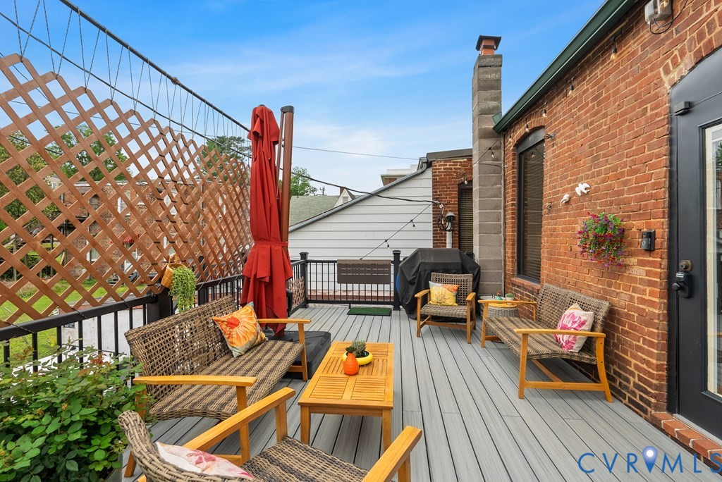 215 West 3rd Street Farmville, VA 23901 - Photo 29 of 52 a view of deck with patio