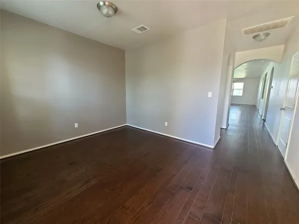 wooden floor in an empty room