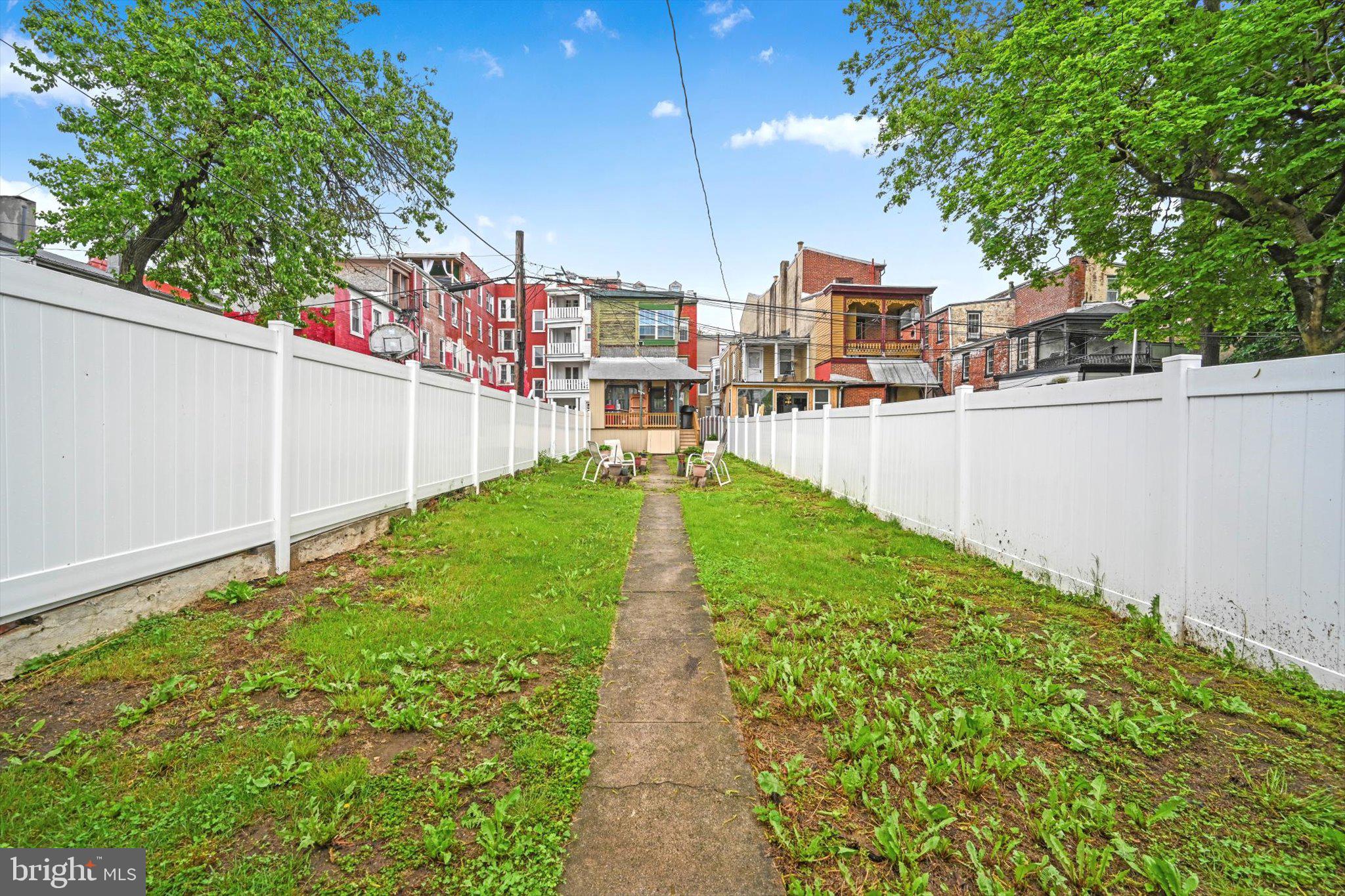 226 South 5th Street Reading, PA 19602 - Photo 45 of 47 a view of a pathway of a building with a park