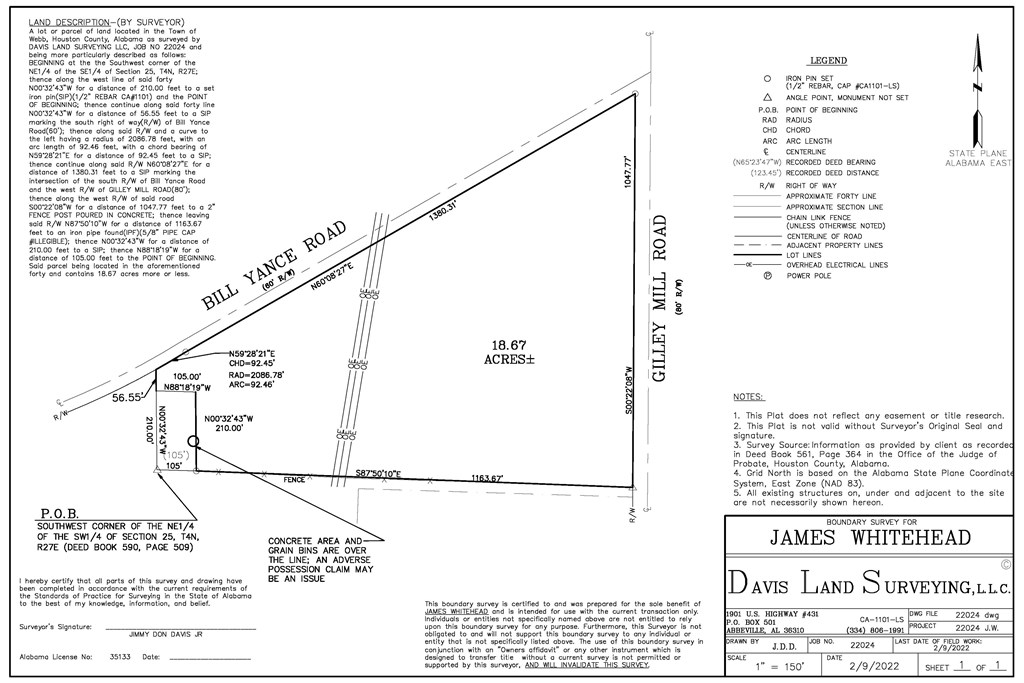 Tbd Gilley Mill Road Webb, AL 36376 - Photo 2 of 4