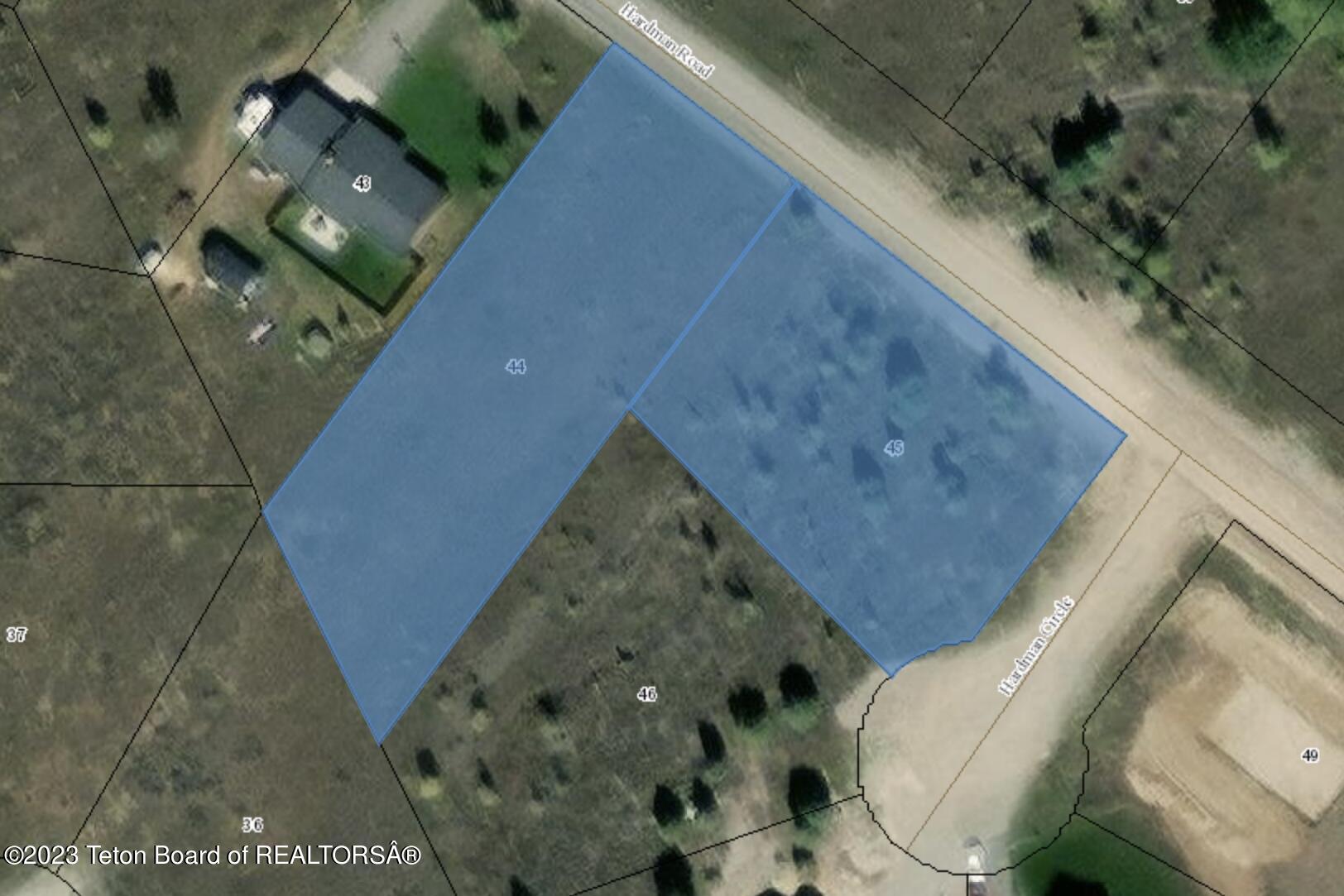 Lot 44-45 Hardman Road Thayne, WY 83127 - Photo 6 of 6 GIS - 44:45