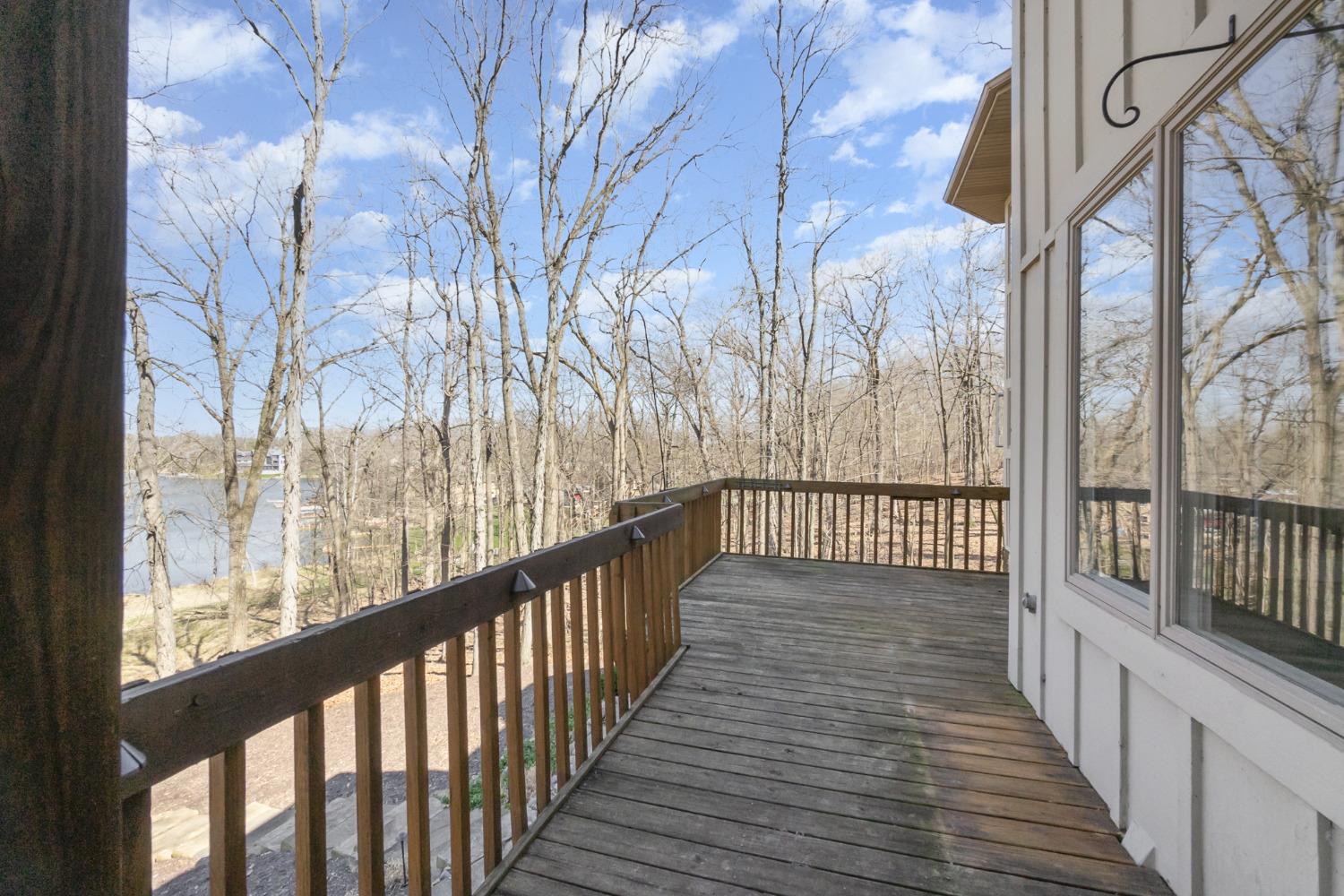 473 Roxbury Road Valparaiso, IN 46385 - Photo 14 of 51 a view of a balcony with wooden floor