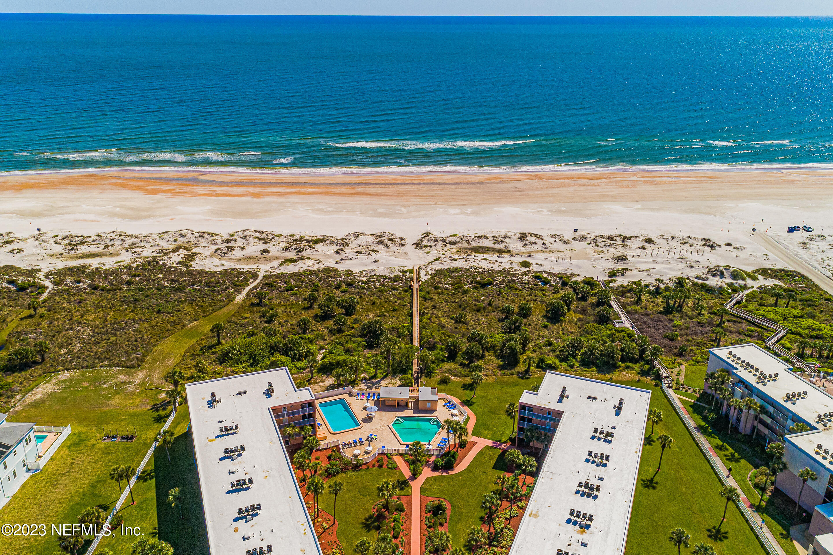 4 Ocean Trace Road, Unit 224 St. Augustine, FL 32080 - Photo 26 of 36 a view of a city from a terrace