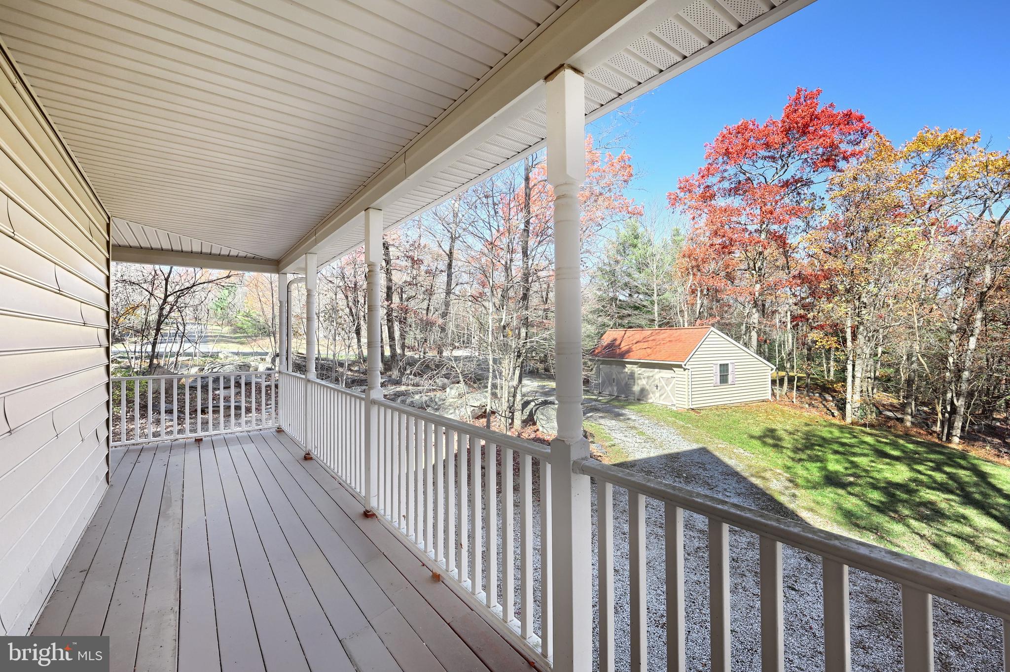 65 Scarlet Way Biglerville, PA 17307 - Photo 32 of 34 a view of a balcony with wooden floor