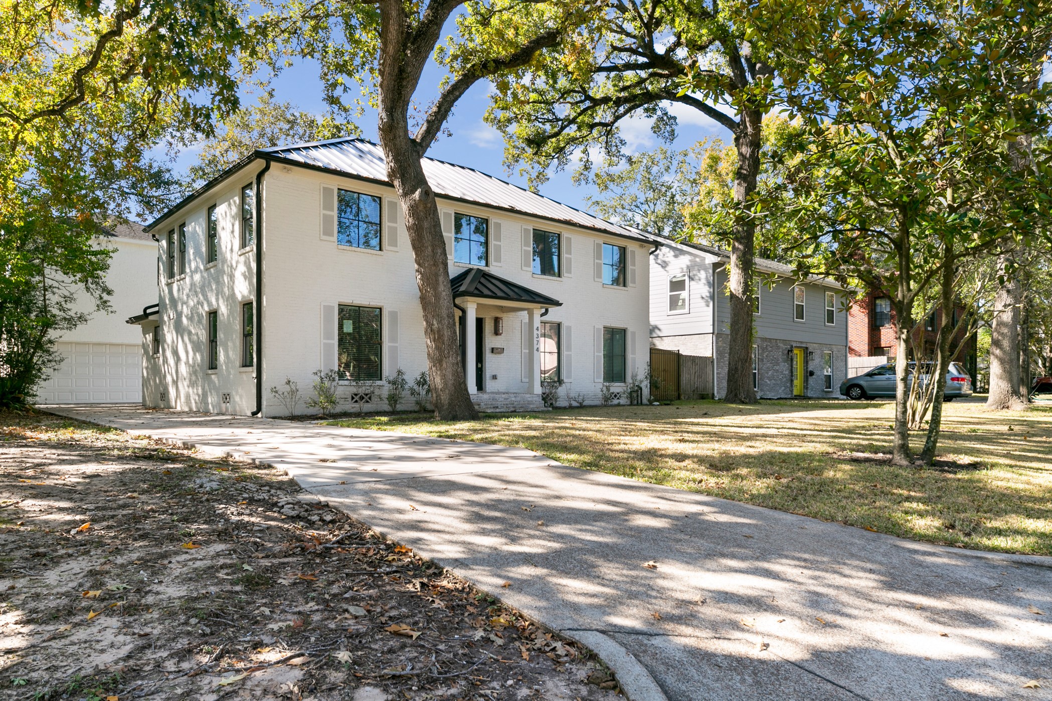 4375 Faculty Lane Houston, TX 77004 - Photo 14 of 24 Across the street renovated modern home. There are other new constructions in the neighbhorood. Faculty Ln is one of the most prestigeous street in University Oaks.