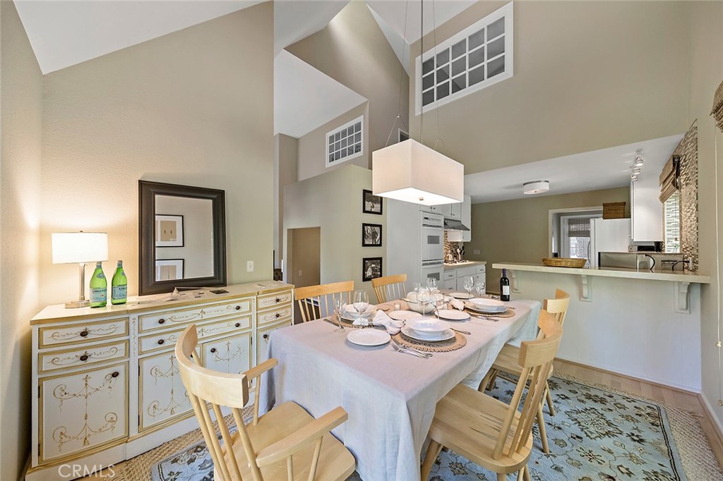 612 Karenken Pines Drive Lake Arrowhead, CA 92391 - Photo 12 of 44 a view of a dining room with furniture