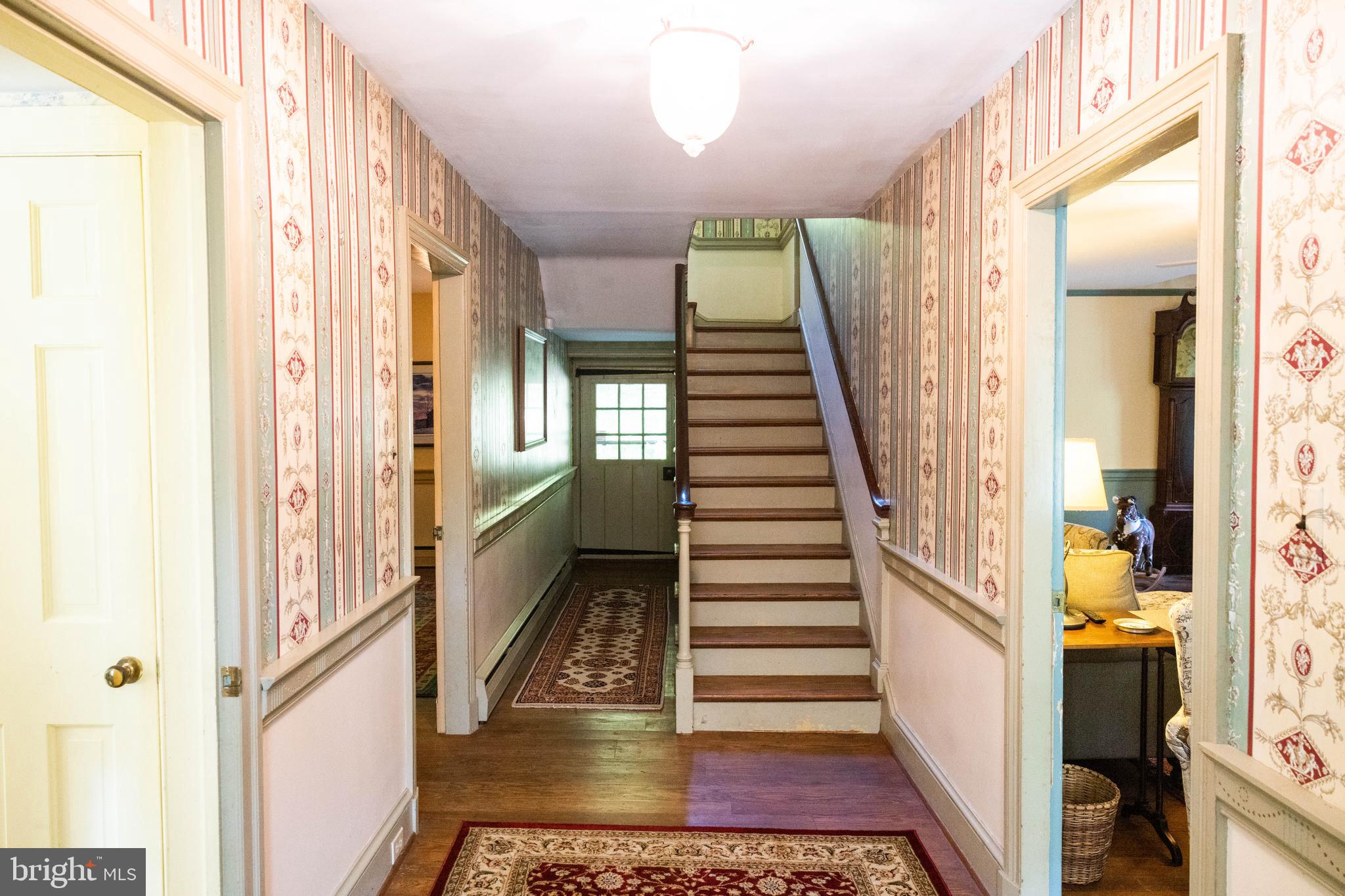 3201 Yellow Springs Road Chester Springs, PA 19425 - Photo 28 of 76 Center Hall - Liv Rm to R, Ding Rm and Study to L