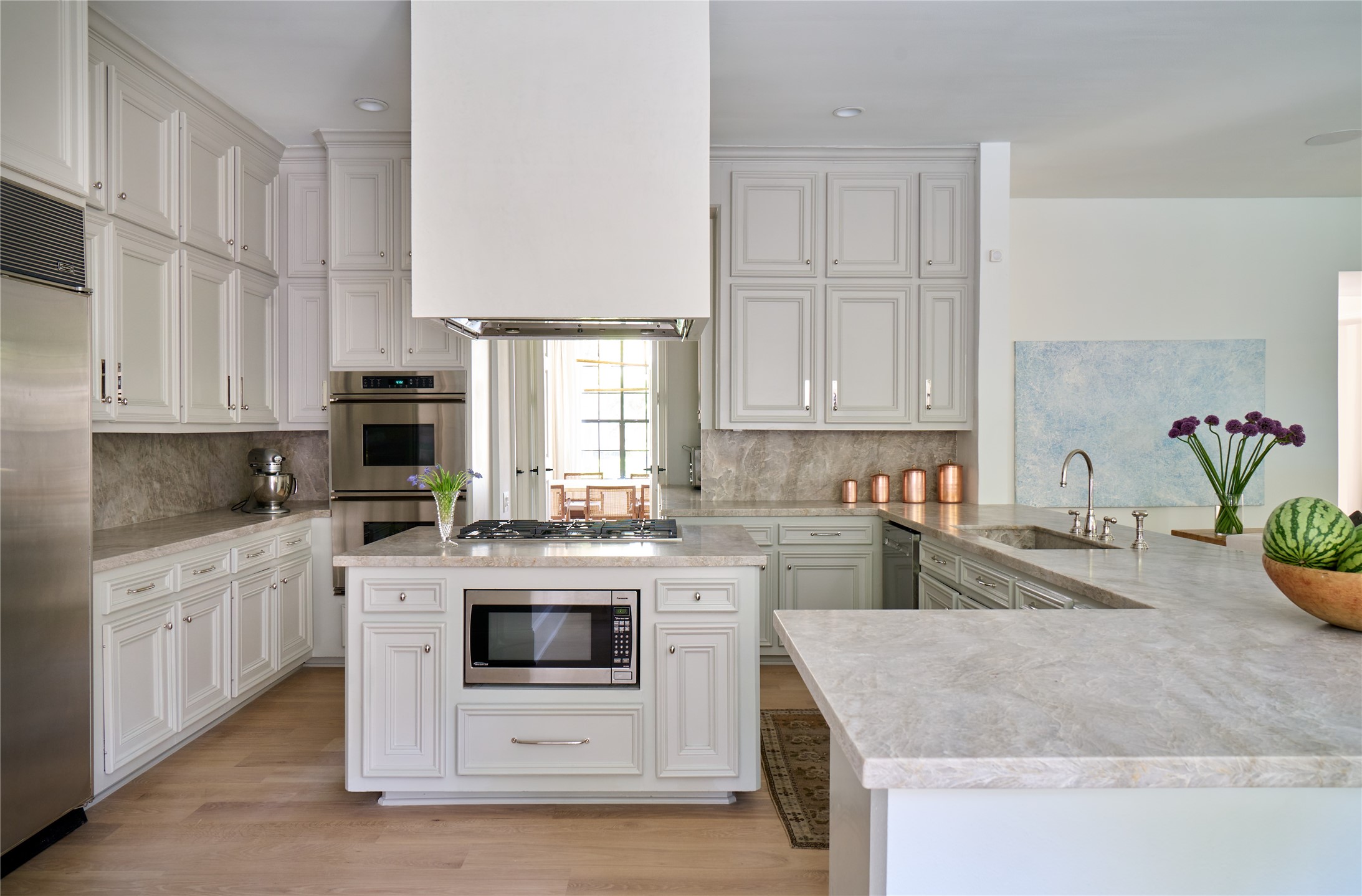 3020 Duke Street Houston, TX 77005 - Photo 12 of 23 Recently updated chef's kitchen with oversized island
