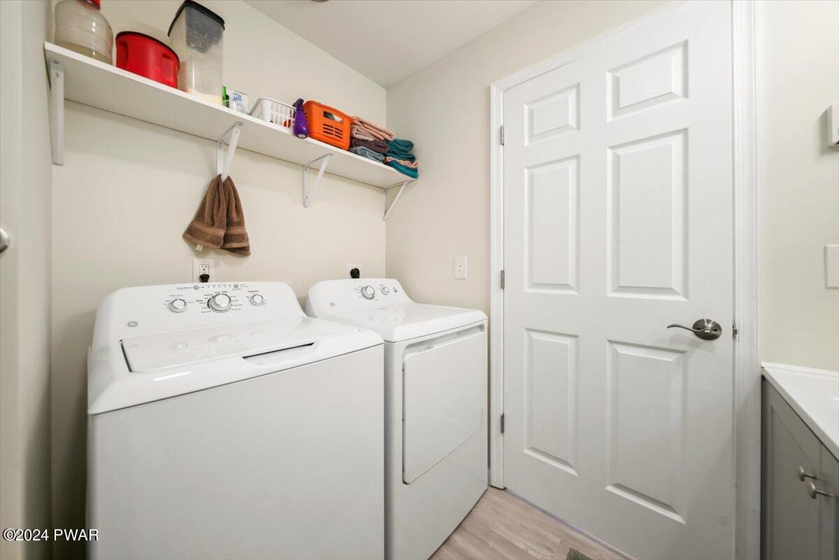 133 Butternut Road Milford, PA 18337 - Photo 24 of 34 a utility room with dryer and washer