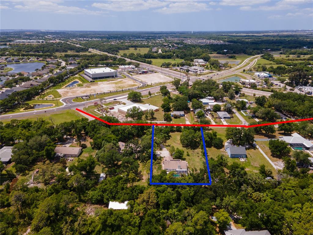 5910 Bella Road Parrish, FL 34219 - Photo 53 of 57 an aerial view of residential houses with outdoor space