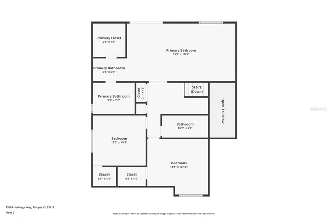 $680,000 | 13609 Heritage Way, Tampa, FL 33612