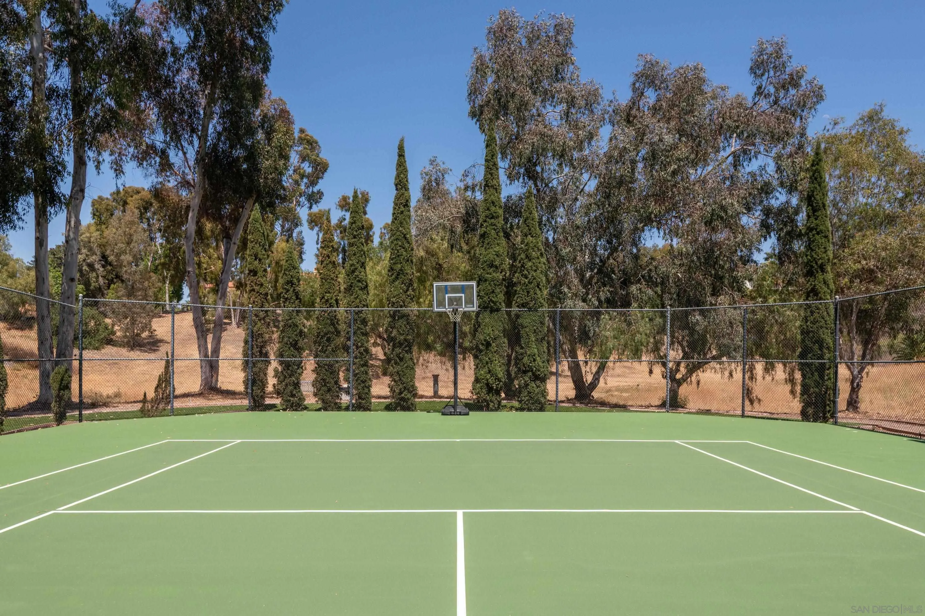 459 Flores De Oro Rancho Santa Fe, CA 92067 - Photo 6 of 25 a view of a basketball court