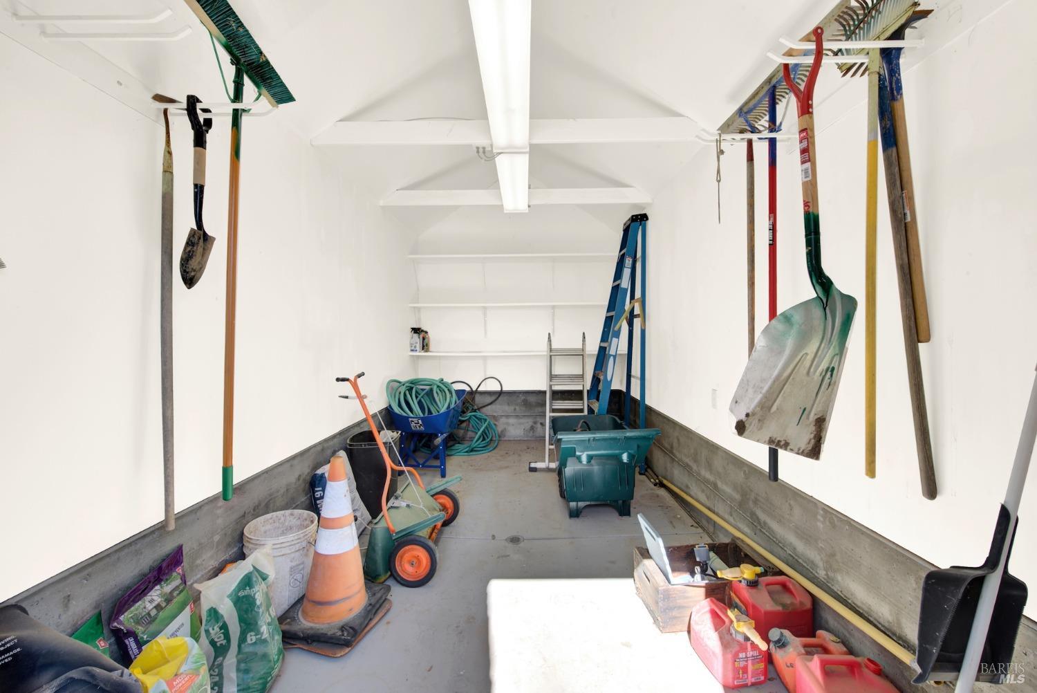 8560 Holmes Lane Winters, CA 95694 - Photo 54 of 98 Tool Shed - Finished space with lighting and electricity.
