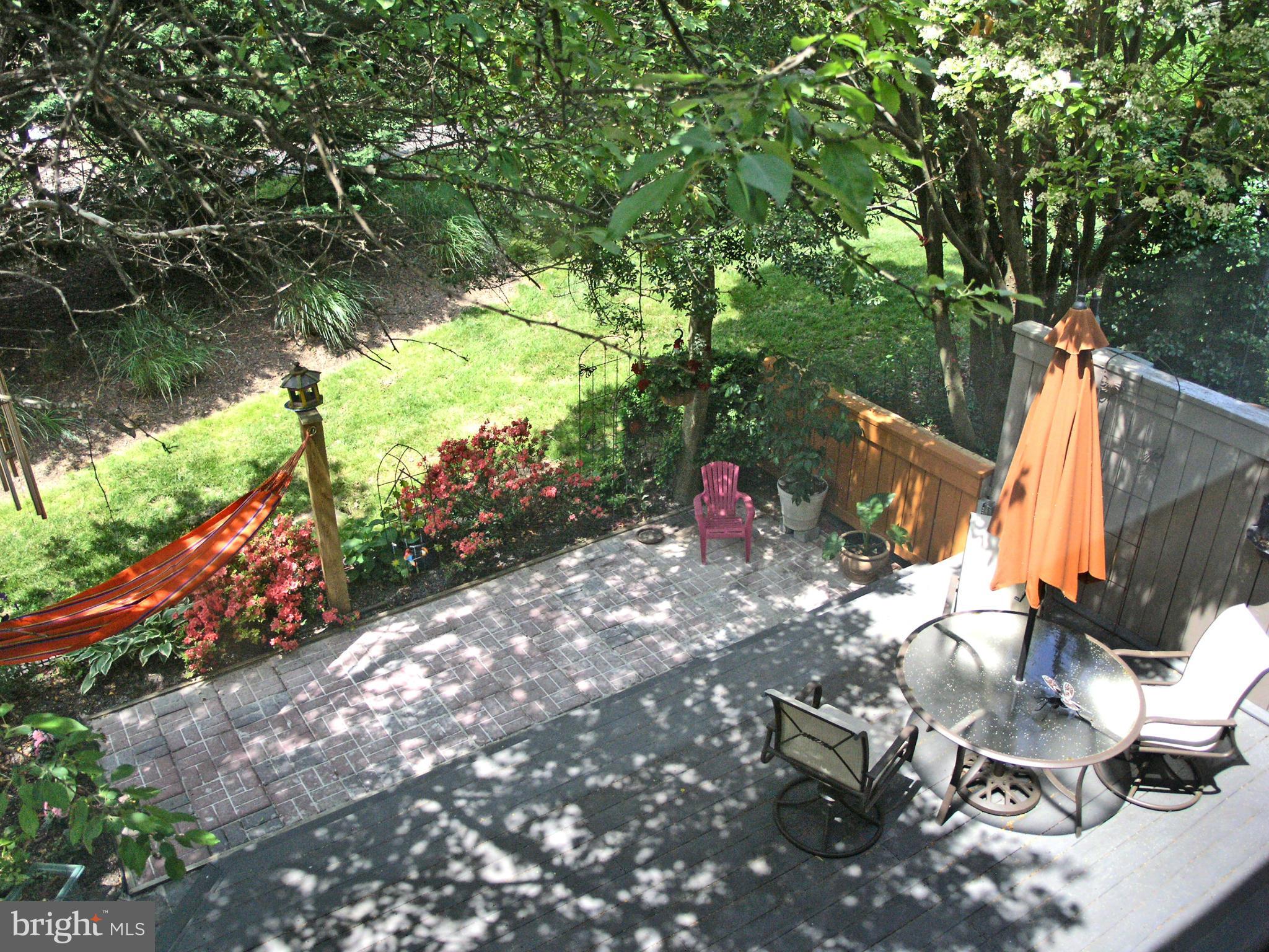 2130 Golf Course Drive Reston, VA 20191 - Photo 25 of 30 Backyard down from bedrooms