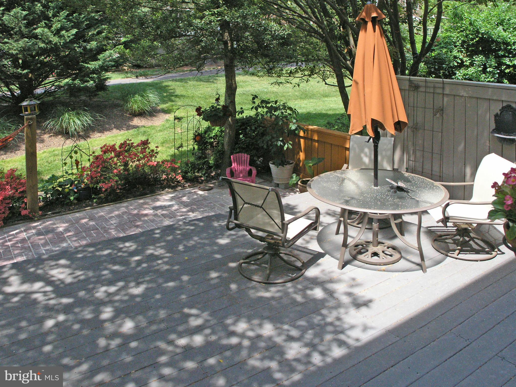 2130 Golf Course Drive Reston, VA 20191 - Photo 26 of 30 Tiered Deck and Brick Terrace